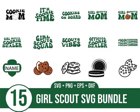 Girl Scout Svg Bundle Girl Scout Sayings Logo Girl Scout Png Svg