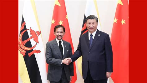 Xi Says China Brunei Should Jointly Safeguard Peace Stability In