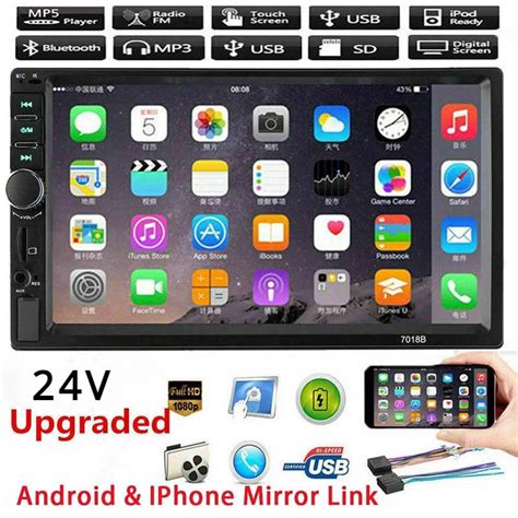 V Truck B B B Inch Hd Double Din Touch Car Mp