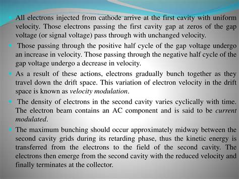 Ppt Chapter Microwave O Type Tubes Powerpoint Presentation Free