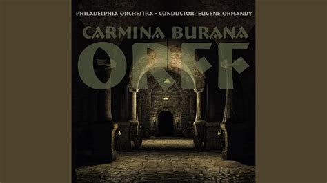 Carmina Burana III Cour D Amours Si Puer Cum Puellula YouTube