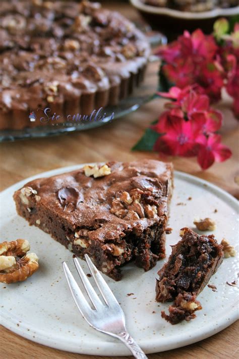 Brownie z orzechami Sio smutki na słodko