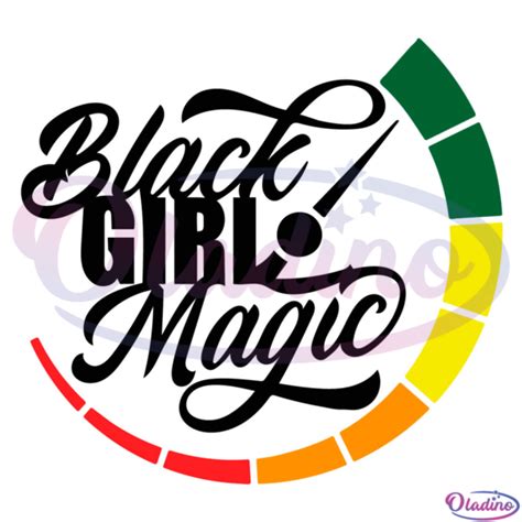 Black Girl Magic Svg Bundle Digital File Black Woman Svg