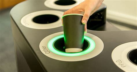 This Smart Recycling Bin Can Detect What Your Rubbish Is Made Of