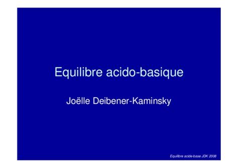 Exercices Corriges Equilibre Acido Basique Pdf Notice Manuel D