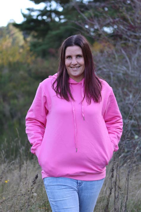 Pink Emily Rose Fleece Hoodie Emily Rose Designs