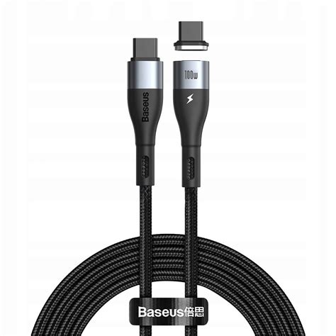 Купить Магнитный кабель Baseus Zinc Magnetic Cable Type-C/Type-C 100W ...