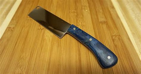 Homemade Cleaver Style Kitchen Knife Album On Imgur