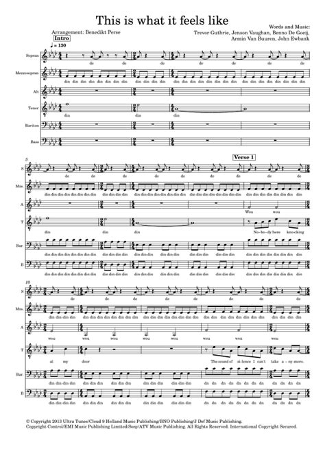 This Is What It Feels Like (arr. Benedikt Perse) by Armin Van Buuren ...