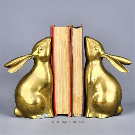 Brass Bookends Etsy