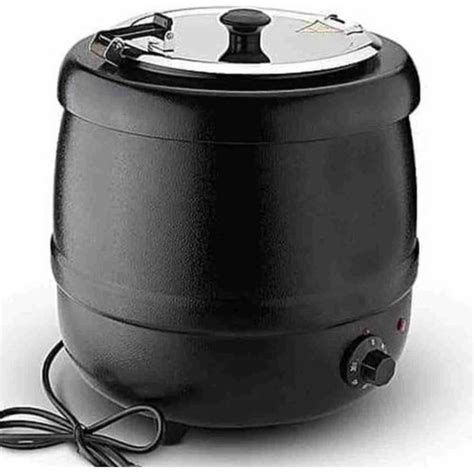 10l Commercial Electric Buffet Soup Warmer Kettle Pot Heater Cooker