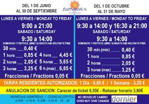 Zona Azul Fuengirola APP HORARIOS PRECIOS 2024