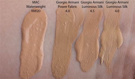 Armani Beauty 4 5 Luminous Silk Foundation Dupes All In The Blush