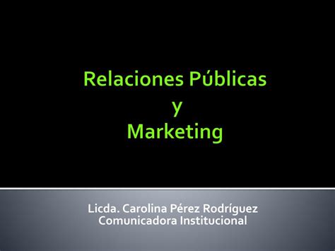 Ppt Departamento De Relaciones P Blicas Powerpoint Presentation Free