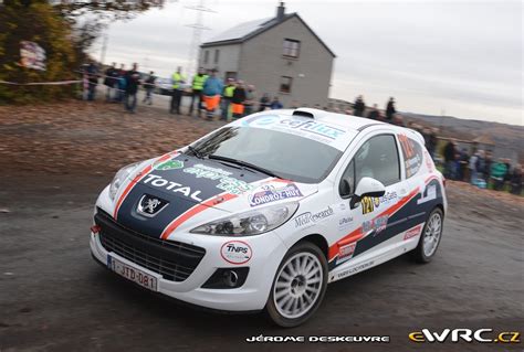 Honnay S Bastien Hanse Christophe Peugeot Rc R T Rallye Du