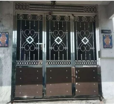 Modern Mild Steel Main Hinged Gate For Home At Rs 1450 Square Feet In