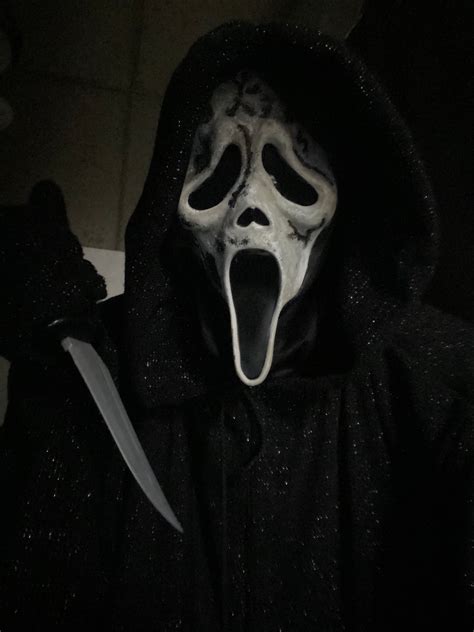 Aged Scream Billy Loomis Ghostface Mask Etsy