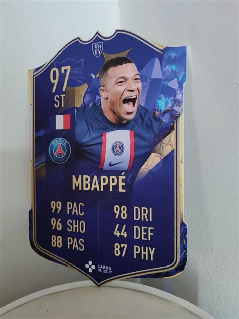 Fifa 23 Ultimate Team Kylian Mbappé Toty Card Gigante Cardsplusit