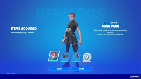 How To Get Metalcore Mina Pack Now Free In Fortnite Free Metalcore