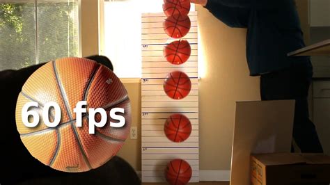 Basketball Bounce Reference 60 Fps Youtube