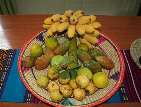 Ethiopian Fruit Basket Some Freshly Picked Fruit In My Han Flickr