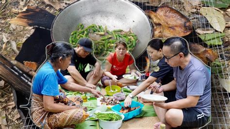 Picnic Bersama Keluarga Di Kampung Saya Makan Bersama Indai Sangat