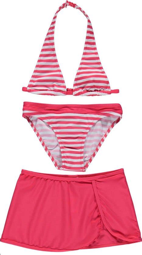 Losan Meisjes Bikini Met Rokje Rood Maat 164 Bol