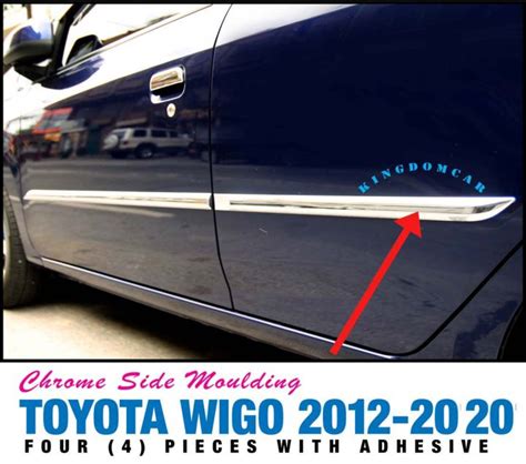 Chrome Side Moulding For Toyota Wigo Lazada Ph