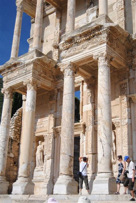 Ancient Library in Ephesus, Turkey | Ancient library, Around the worlds ...