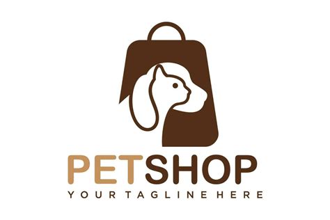 Cat Shop Logo Design Logos Can Be Used For Pet Careclinic And