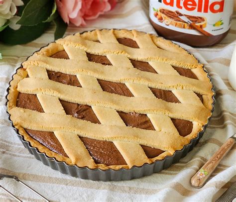 Crostata Favola Di Nutella Dolce Ricetta Collaudata Della Nonna