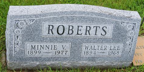 Minnie Velma Everett Roberts Homenaje De Find A Grave