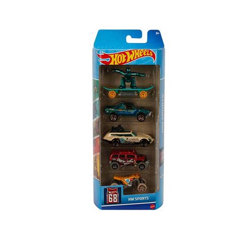 Hot Wheels 5 Li Araba Seti Hw Race Team