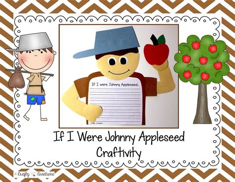 Johnny Appleseed Craft Apple Craft Fall Activities September