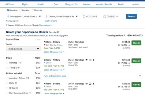 Chase Ultimate Rewards Travel Portal Doesn T Show Most Budget Carriers