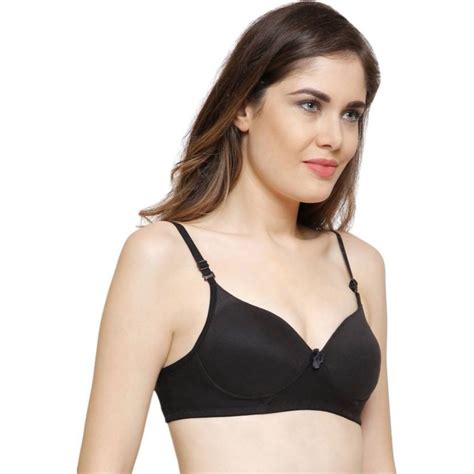 Black Plain Padded Bra Size 32b 34b 36a 38a At Rs 125 Piece In