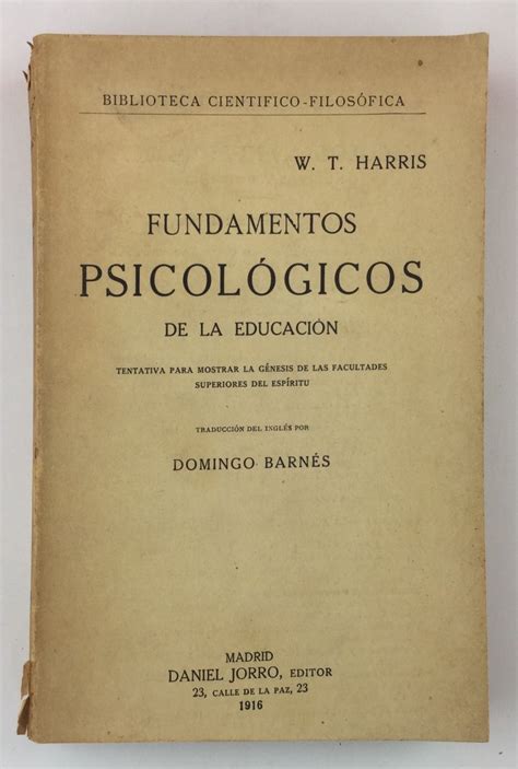 Fundamentos Psicológicos De La Educación