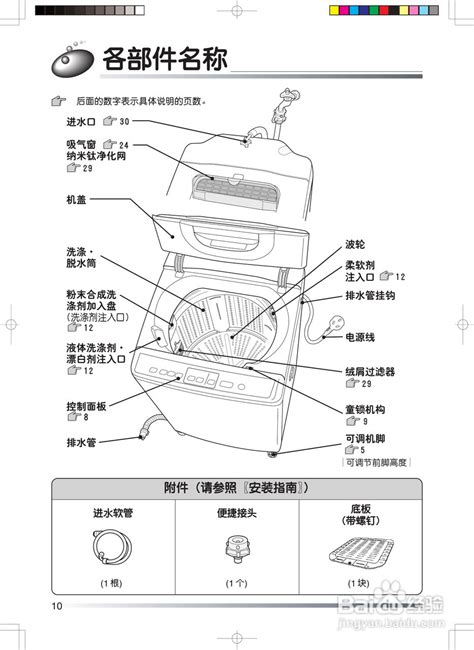 日立xqb65 Hz洗衣机使用说明书 1 百度经验