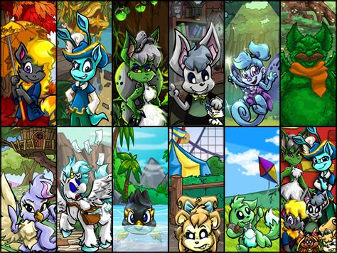 Some Of My Neopets By Myfantasyzone On Deviantart