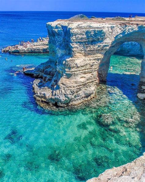 Salento Puglia Turismo On Instagram I Faraglioni Di Sant Andrea