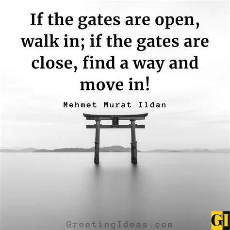 40 Inspiring Gate Quotes And Sayings For Heavenly Life