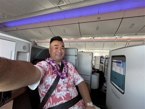 Trip Report Hawaiian Airlines Boeing Dreamliner Inaugural Flight