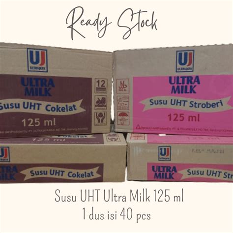 Jual Susu Ultra Milk Ml Dus Karton Ultra Milk Uht Rasa