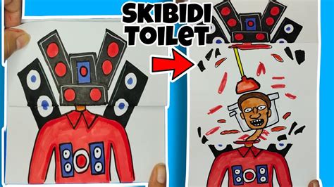 Skibidi Toilet Arts And Paper Crafts Part 2 Shorts Skibiditoilet Skibidi Drawing Fnf