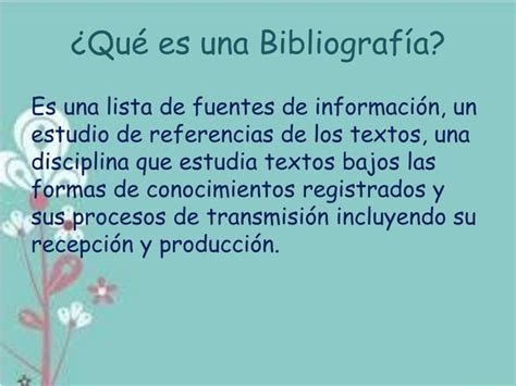 Como Crear Una Bibliografia Ppt