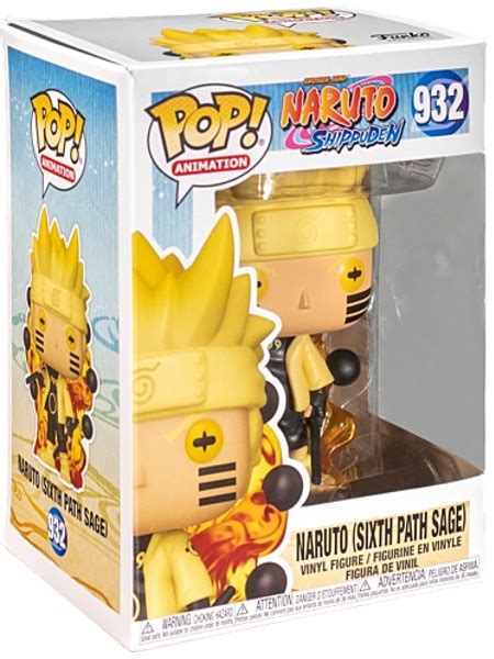 Funko POP 932 Naruto Shippuden Naruto Six Path Sage Figure Razors