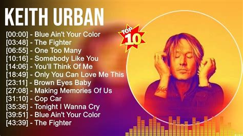 K E I T H U R B A N Greatest Hits US UK Music Top 10 Hits Of All