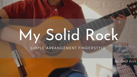 My Solid Rock Simple Fingerstyle Guitar Easy Hymn For Beginners