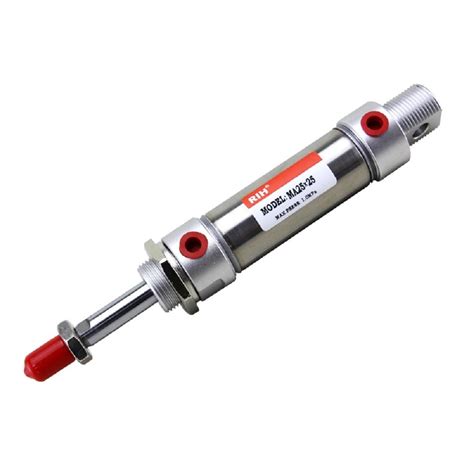 Stainless Steel Silver Rih Ma X Pneumatic Cylinder For Automation