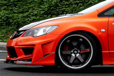 Seeker Ultimate Wide Body Kit CFRP FRP For Civic Type R FD2 Los